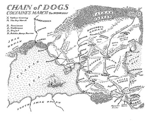 Map - Chain of Dogs 2