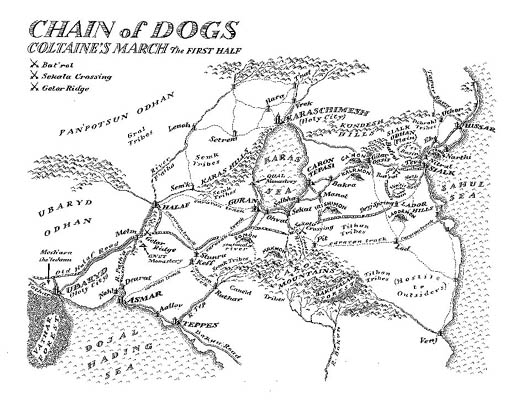 Map - Chain of Dogs 1