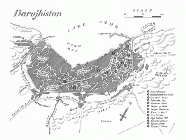 Map - Darujhistan