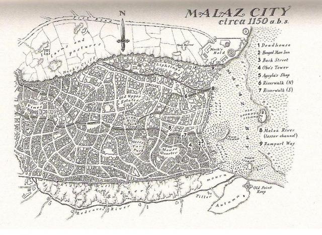 Map - Malaz City